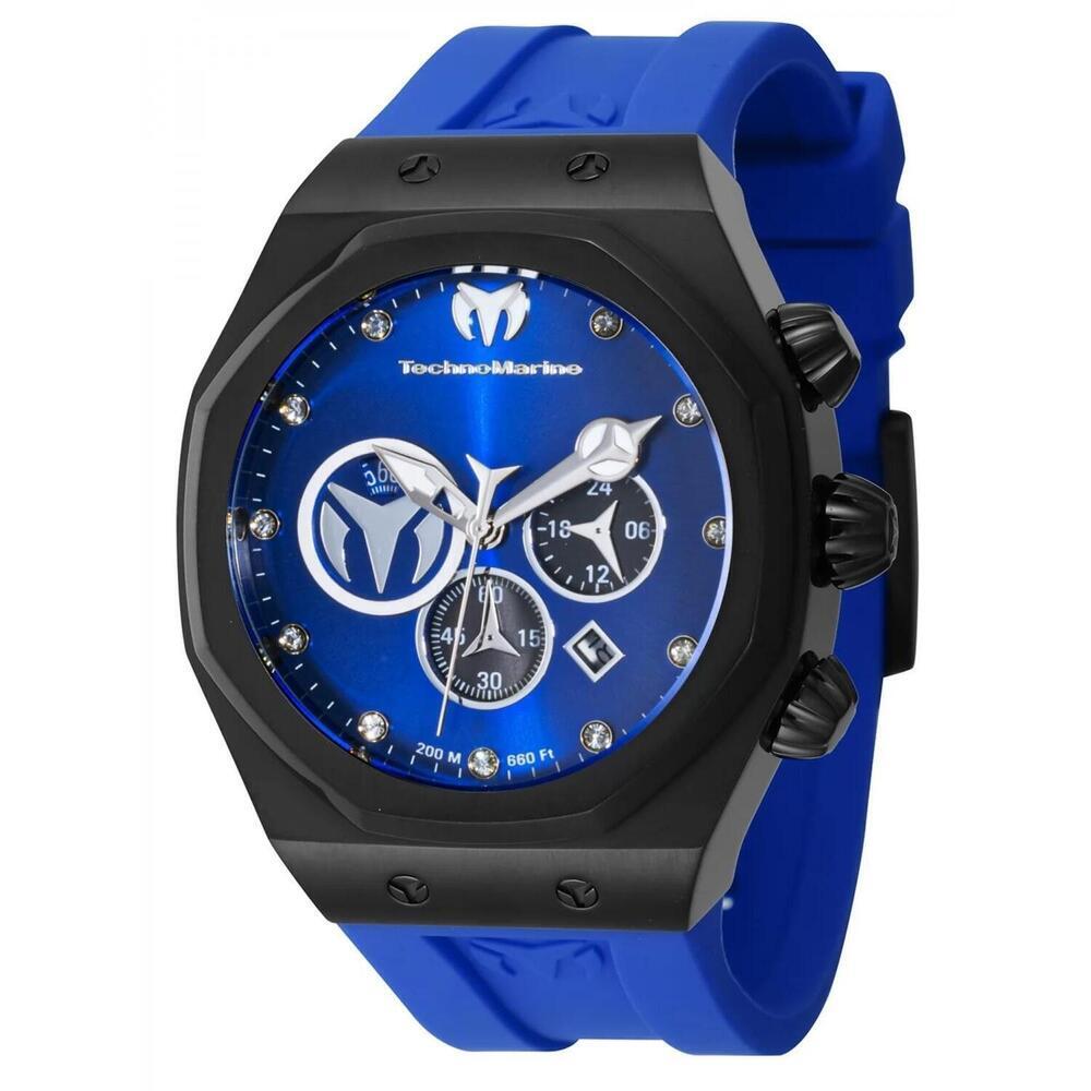 NWT TechnoMarine TM-523001 Reef | Chronograph | Blue | Men's Watch